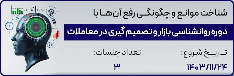 دوره روانشناسی معامله‌گری با تدریس سرکار خانم ثاراسادات میران در کارگزاری دانایان - بهمن 1403